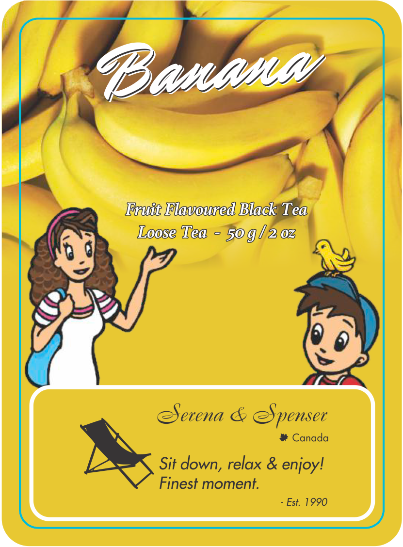 Banana - Fruit Loose Flavoured Black Tea