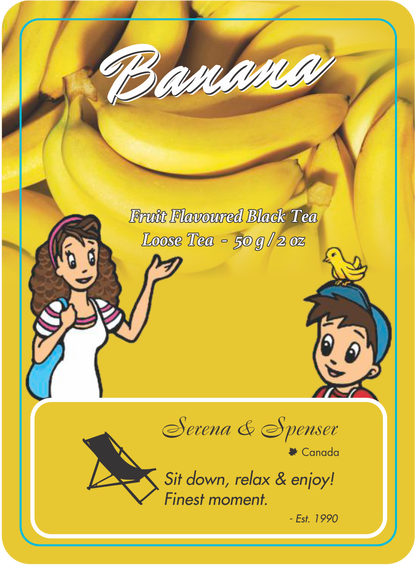 Banana - Fruit Loose Flavoured Black Tea