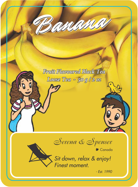 Banana - Fruit Loose Flavoured Black Tea