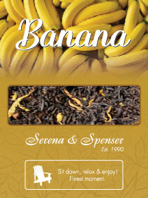 Banana - Fruit Loose Flavoured Black Tea