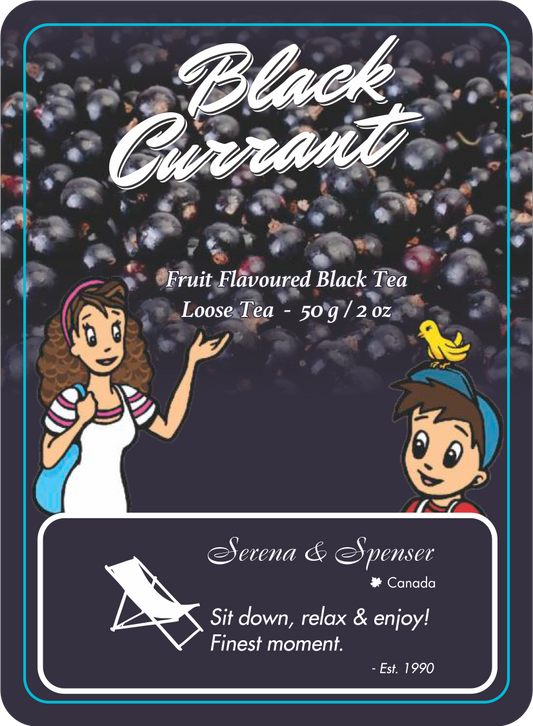 Black Currant - Fruit Loose Flavoured Black Tea
