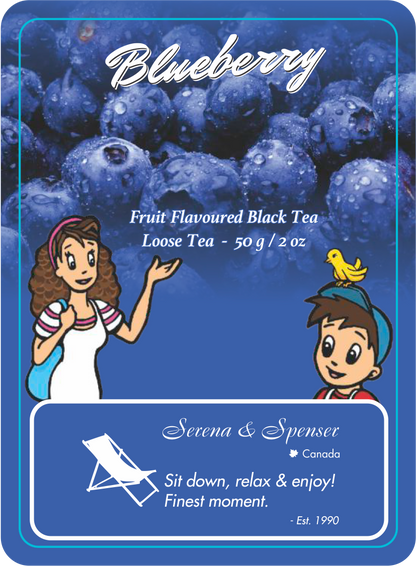 Blueberry - Fruit Loose Flavoured Black Tea