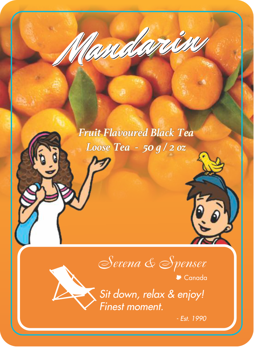 Mandarin - Fruit Loose Flavoured Black Tea