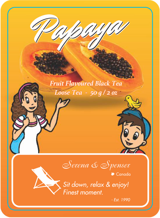 Papaya - Fruit Loose Flavoured Black Tea