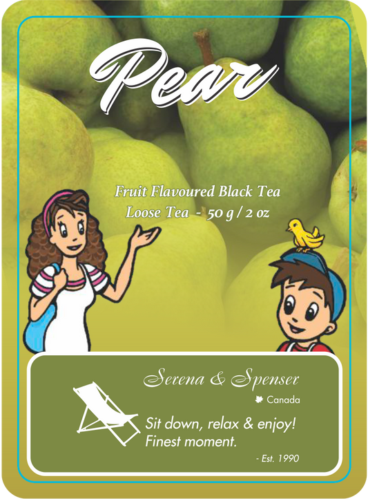 Pear - Fruit Loose Flavoured Black Tea