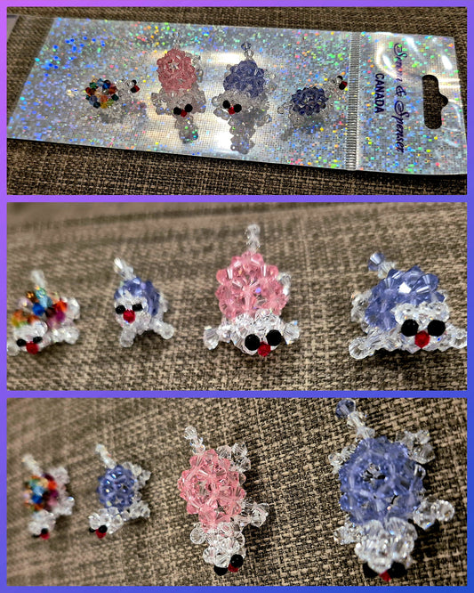 Crystal beans hand made product - Turtle family