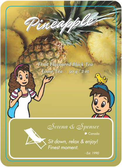 Pineapple - Fruit Loose Flavoured Black Tea