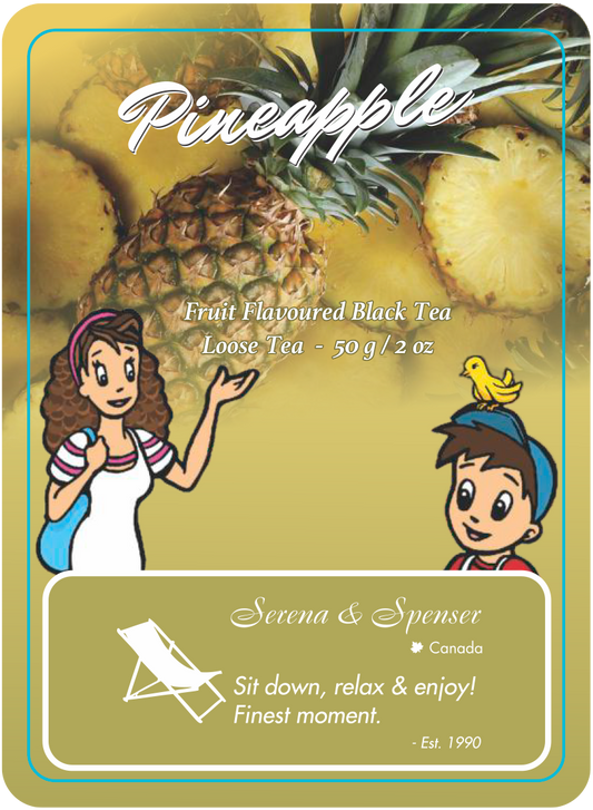 Pineapple - Fruit Loose Flavoured Black Tea