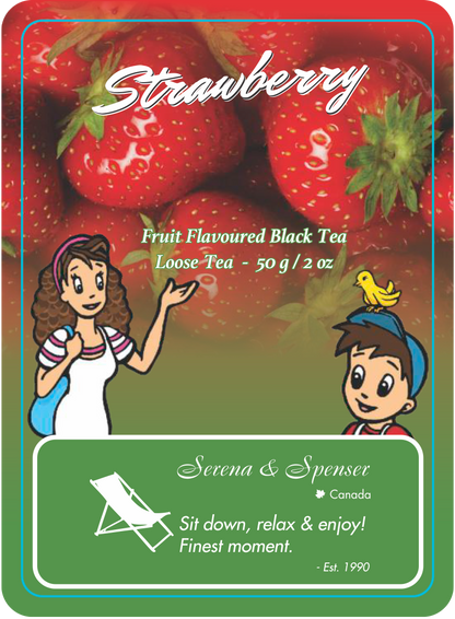 Strawberry - Fruit Loose Flavoured Black Tea